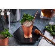 Premium Copper Mint Julep Cup 410ml – Classic Cocktail Cup | Bar46 Brand