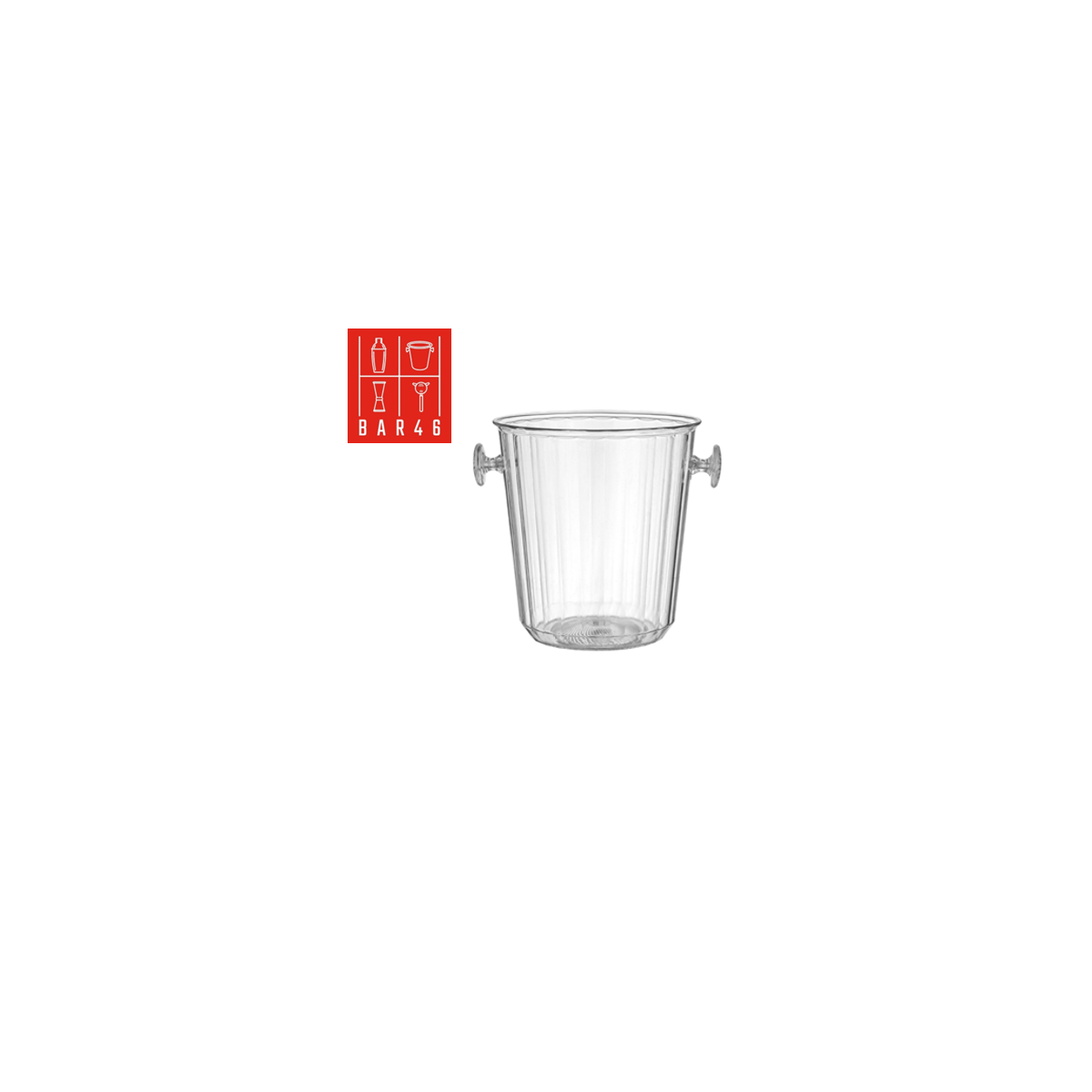 Clear Ice Bucket – 1.6L Polycarbonate Wine & Champagne Cooler