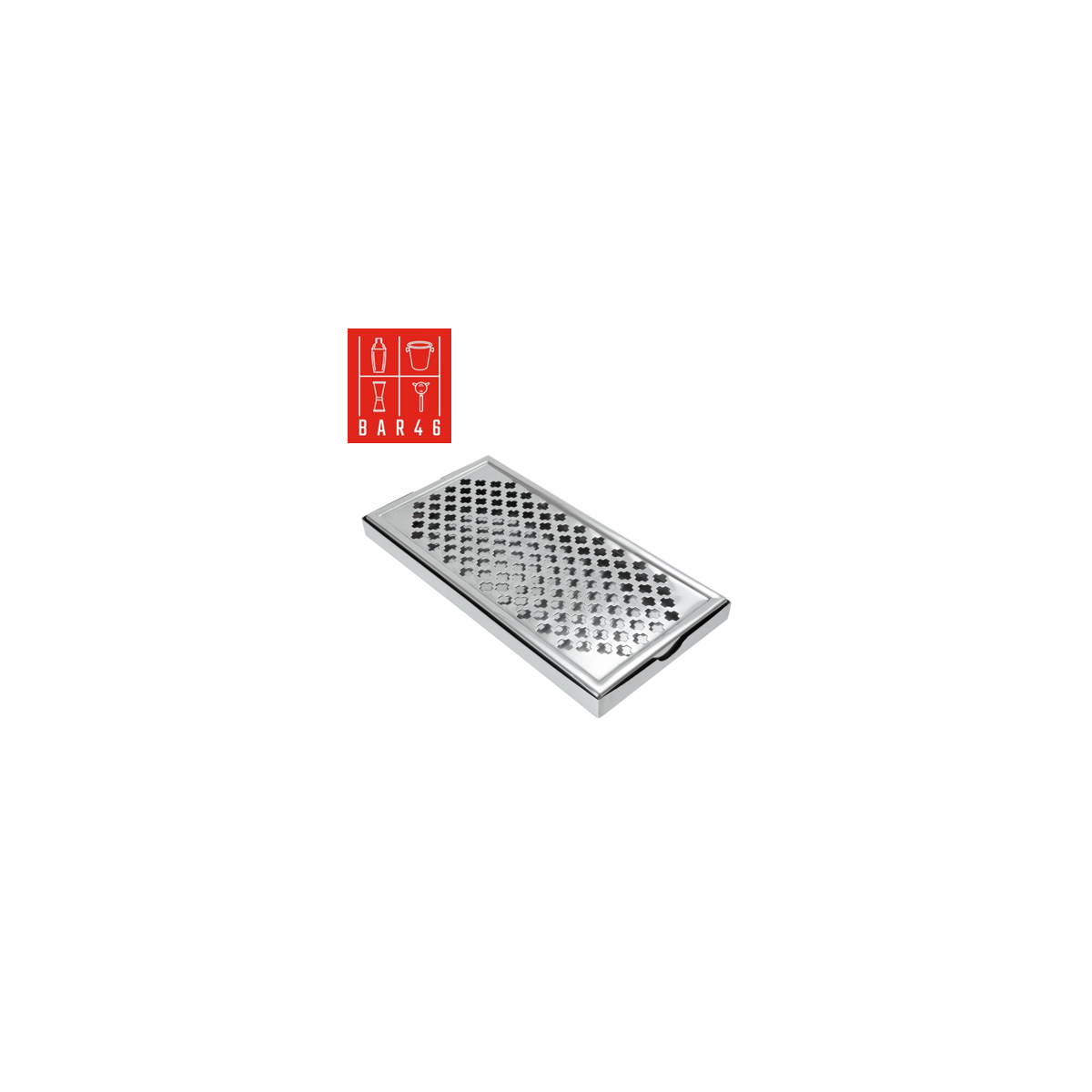 Stainless Steel Countertop Drip Tray 30×15 cm | Bar46 Bar Accessories
