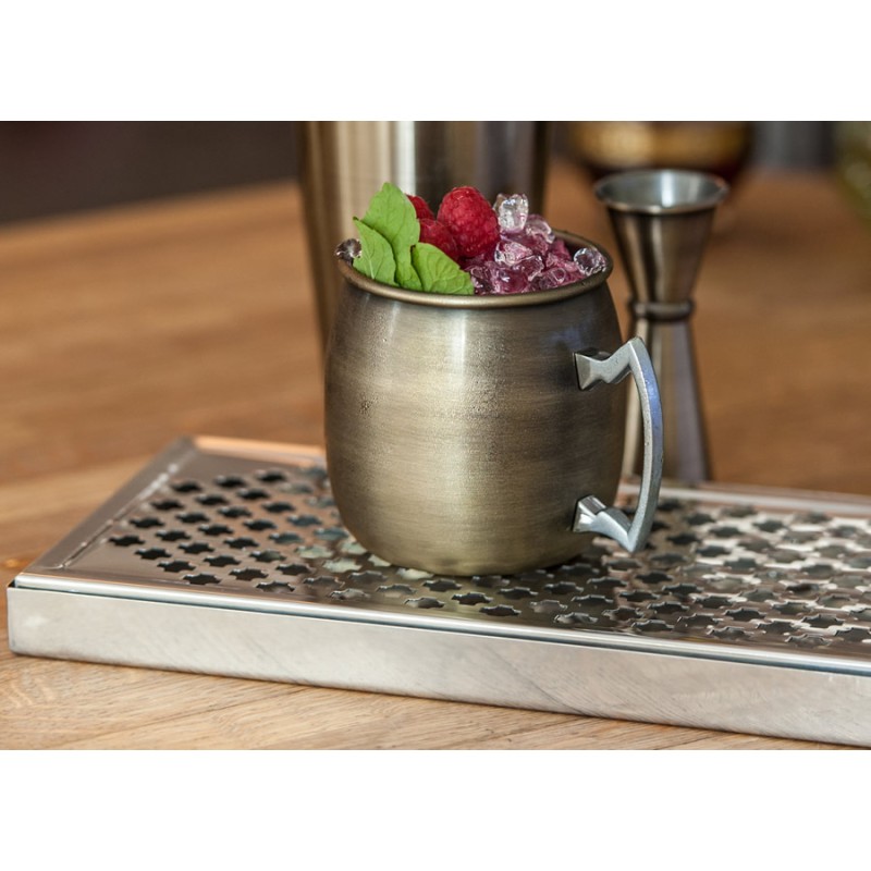 Stainless Steel Countertop Drip Tray 30×15 cm | Bar46 Bar Accessories