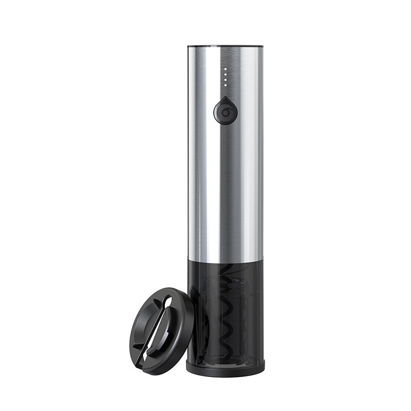 Electric Wine Opener with Foil Cutter – Rechargeable Corkscrew Bar46