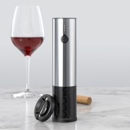 Electric Wine Opener with Foil Cutter – Rechargeable Corkscrew Bar46