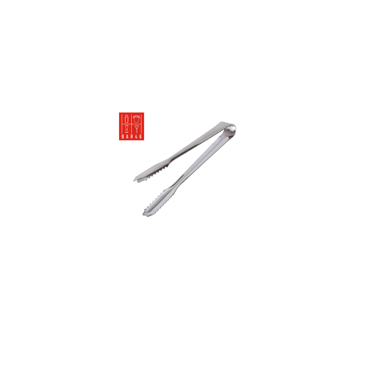 12 cm Stainless Steel Ice Tong | Bar46 Professional Bar Tool