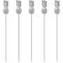 Stainless Steel Cocktail Pick with Pineapple Top | Bar46 Brand