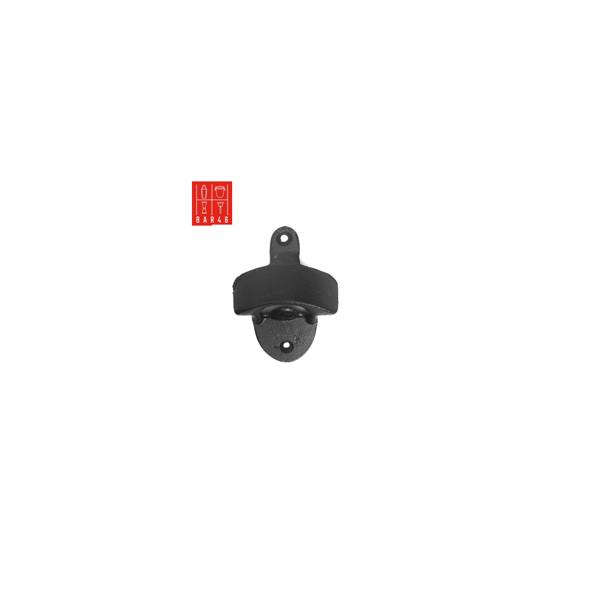 Wall-Mounted Stainless Steel Bottle Opener – Bar46 Brand Professional Barware