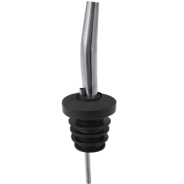 Pack of 6 Stainless Steel Liquor Pourers with Dust Caps – Bar46 Brand