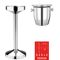 Set – Riviera Stand + Premium Wine Bucket with Handles (4 L)
