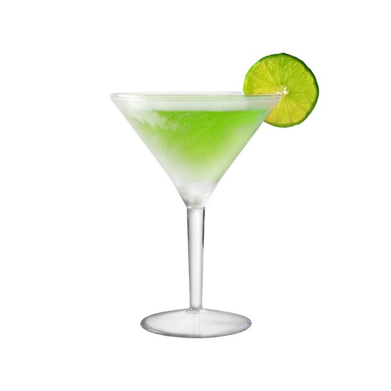 Acrylic Martini Glass – 250ml | Durable Cocktail Drinkware