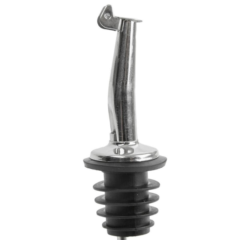 Stainless Steel Liquor Pourer with Flip Cap | Bar46 Brand