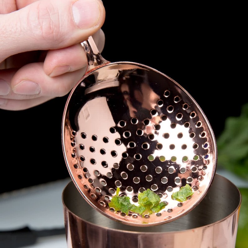Bar46 Brand Copper Plated Julep Strainer 16 cm