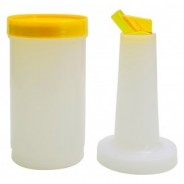 Store ’N Pour Bottle 1L – Yellow Spout – Bar46 Brand