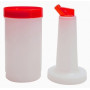 1 Qt Store 'N Pour Bottle – Red Spout & Cap | Bar46 Barware Brand