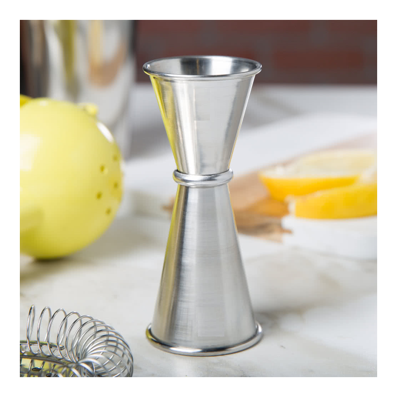 Japanese Jigger 30ml/60ml Stainless Steel | Bar46 Brand Cocktail Measuring Tool