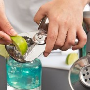 Stainless Steel Lemon & Lime Squeezer – Built-In Strainer | Bar46 Brand