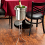Folding Wine Bucket Stand – Stainless Steel | Bar46 Brand