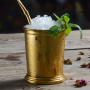 Gold Rose Plated Julep Cup 14oz | Bar46 Bar Tools Brand