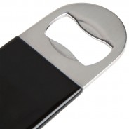 Vinyl Black Flat Bottle Opener – Professional Bar Blade by Bar46 Brand