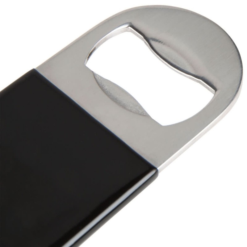 Vinyl Black Flat Bottle Opener – Professional Bar Blade by Bar46 Brand