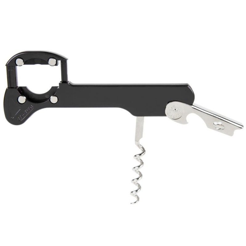 Bistrot de Paris, Black Waiter's Corkscrew with Cutter, (5.7"/14.5cm)