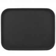 Black Rectangular Non-Slip Tray 35x45cm | Bar46 Brand
