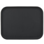 Black Rectangular Non-Slip Tray 35x45cm | Bar46 Brand