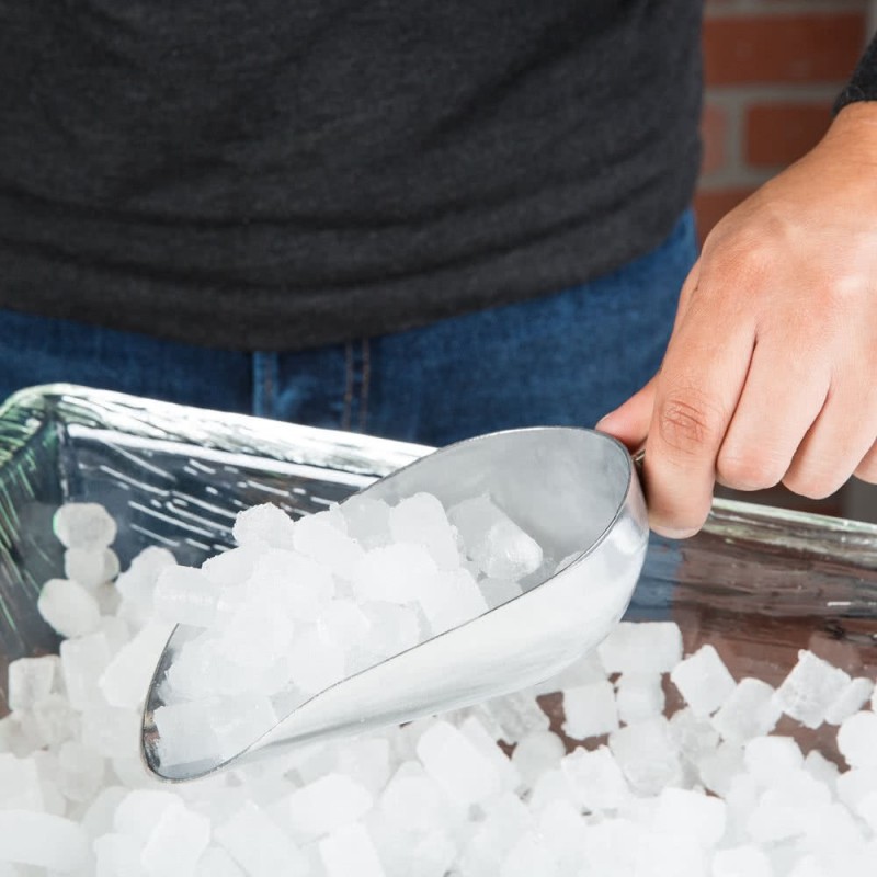 Aluminium Ice Scoop 12oz / 340ml – Lightweight Professional Bar Tool | Bar46 Brand