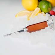 Stainless Steel Ice Pick with Wooden Handle – 18cm Bar Tool | Bar46 Brand