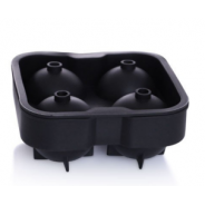 Silicone Ice Ball Mould – 4 Large Spheres for Cocktails | Bar46