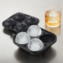 Silicone Ice Ball Mould – 4 Large Spheres for Cocktails | Bar46