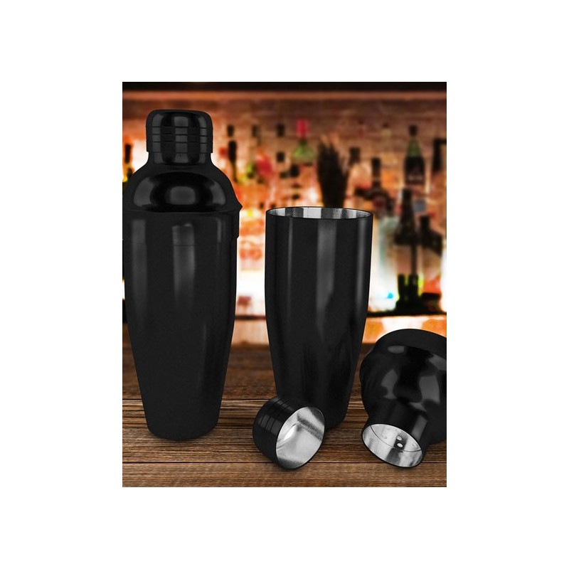 Gunmetal 3-Piece Cocktail Shaker 550ml – Bar46 Brand