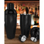 Gunmetal 3-Piece Cocktail Shaker 550ml – Bar46 Brand