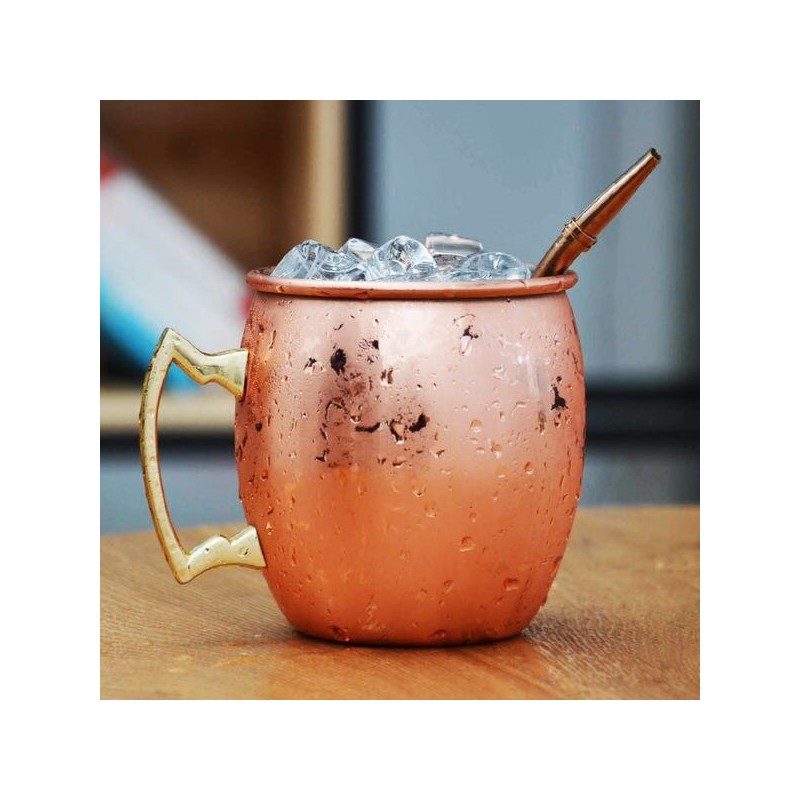 Gold Moscow Mule Mug 450ml – Mirror Finish Cocktail Cup | Bar46 Brand