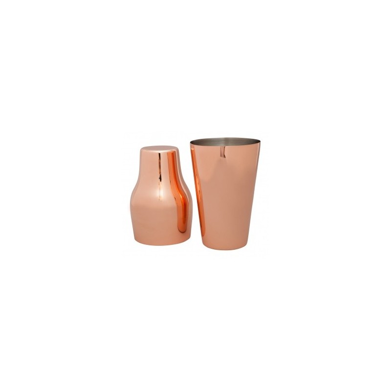 Polished Parisian Copper Cocktail Shaker 600ml – Bar46 Brand