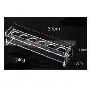 Acrylic 6 Shot Glasses Tray – Bar Serving Tool | Bar46