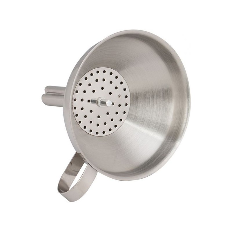 Stainless Steel Funnel with Strainer | Bar46 Bar Tools