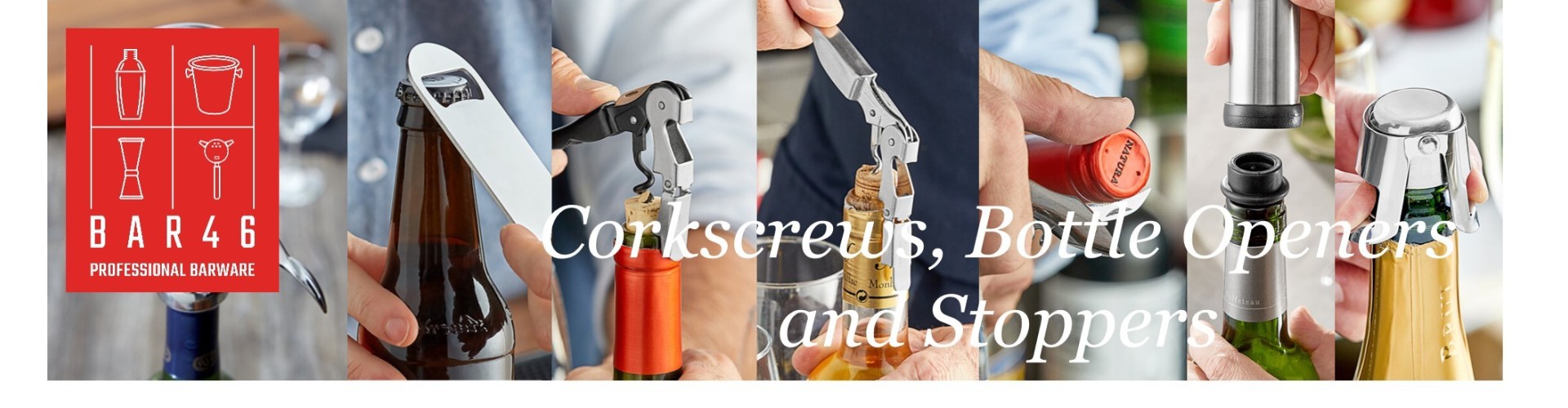 Corkscrews, Bottle Openers and Stoppers