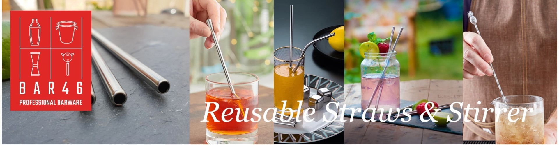 Reusable Straws & Stirrers